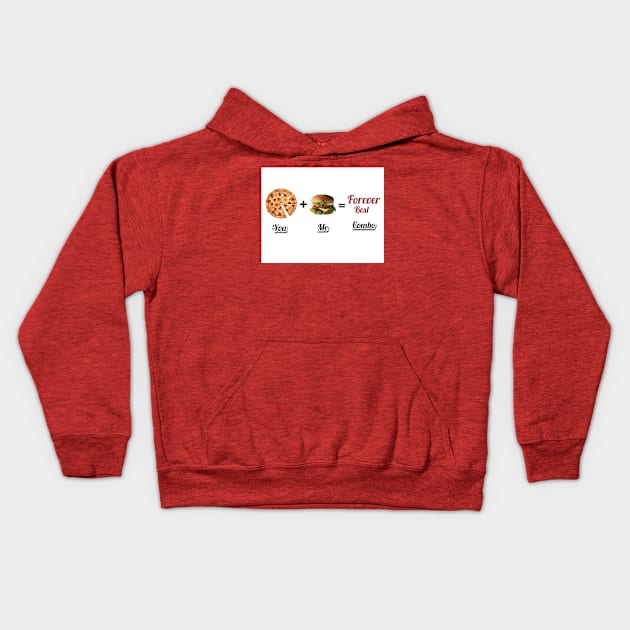 Food Lover Kids Hoodie by Narry_Shavy Art Club